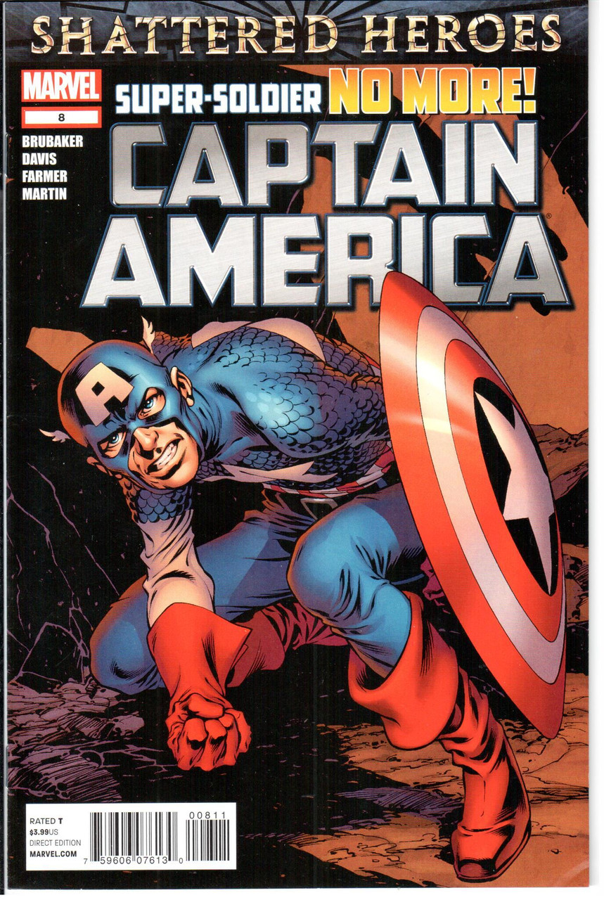 Captain America (2011 Series) #08 NM- 9.2
