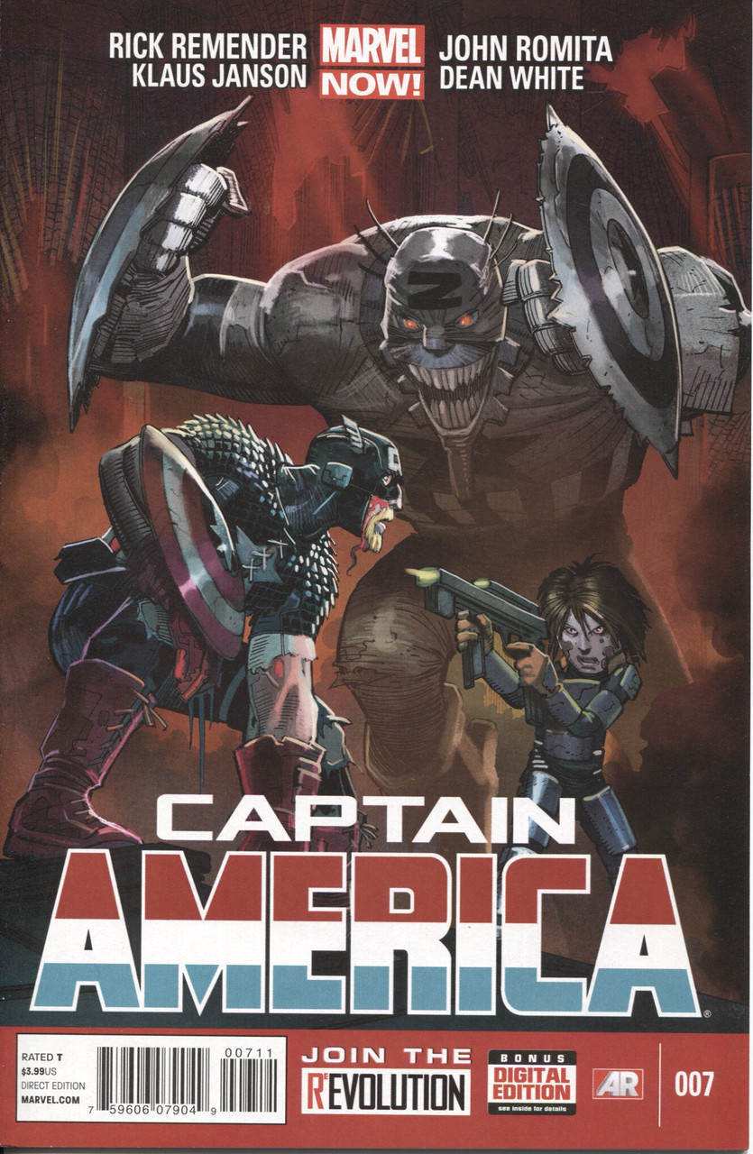 Captain America (2013 Series) #07 NM- 9.2