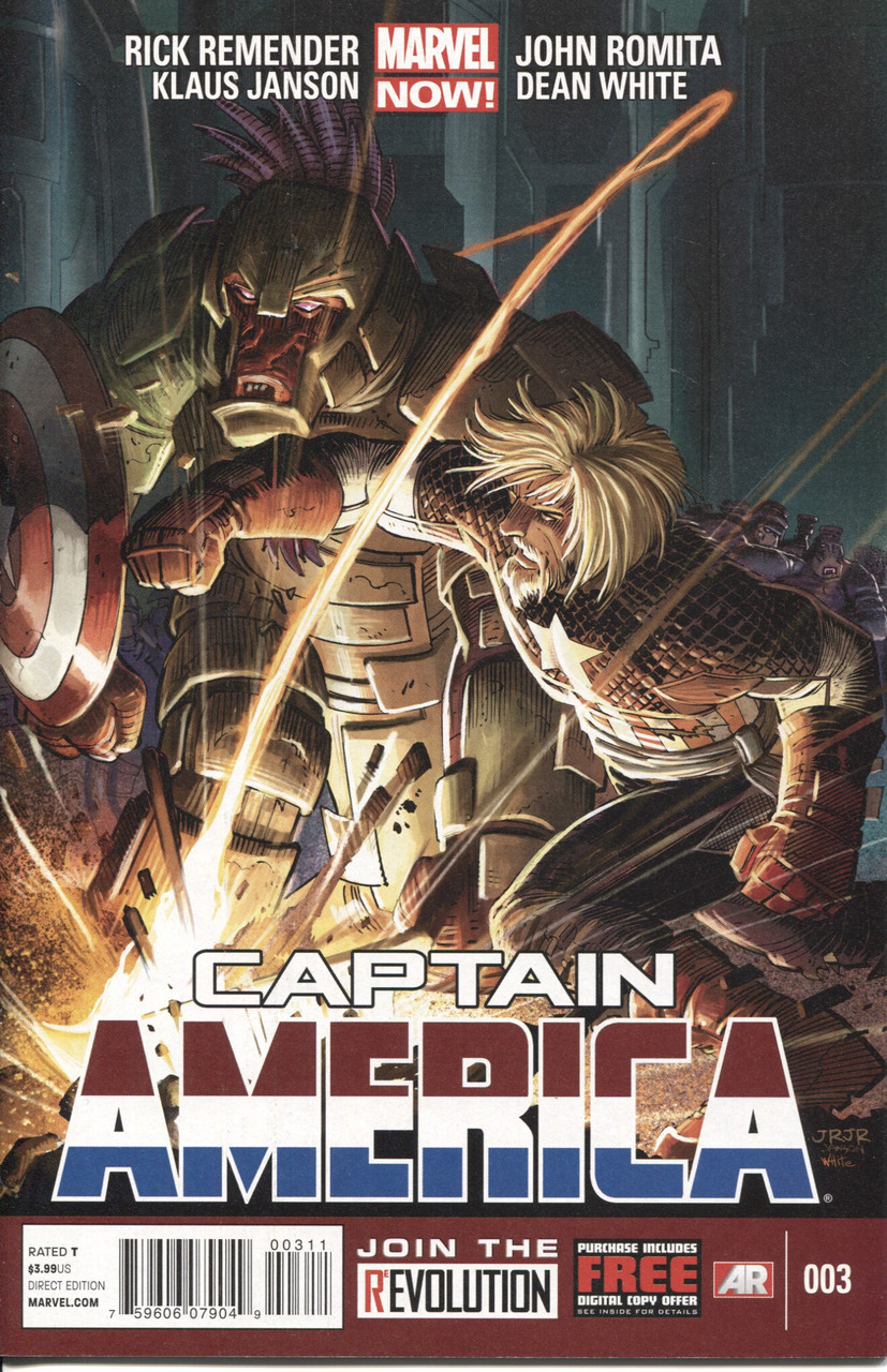 Captain America (2013 Series) #3 NM- 9.2