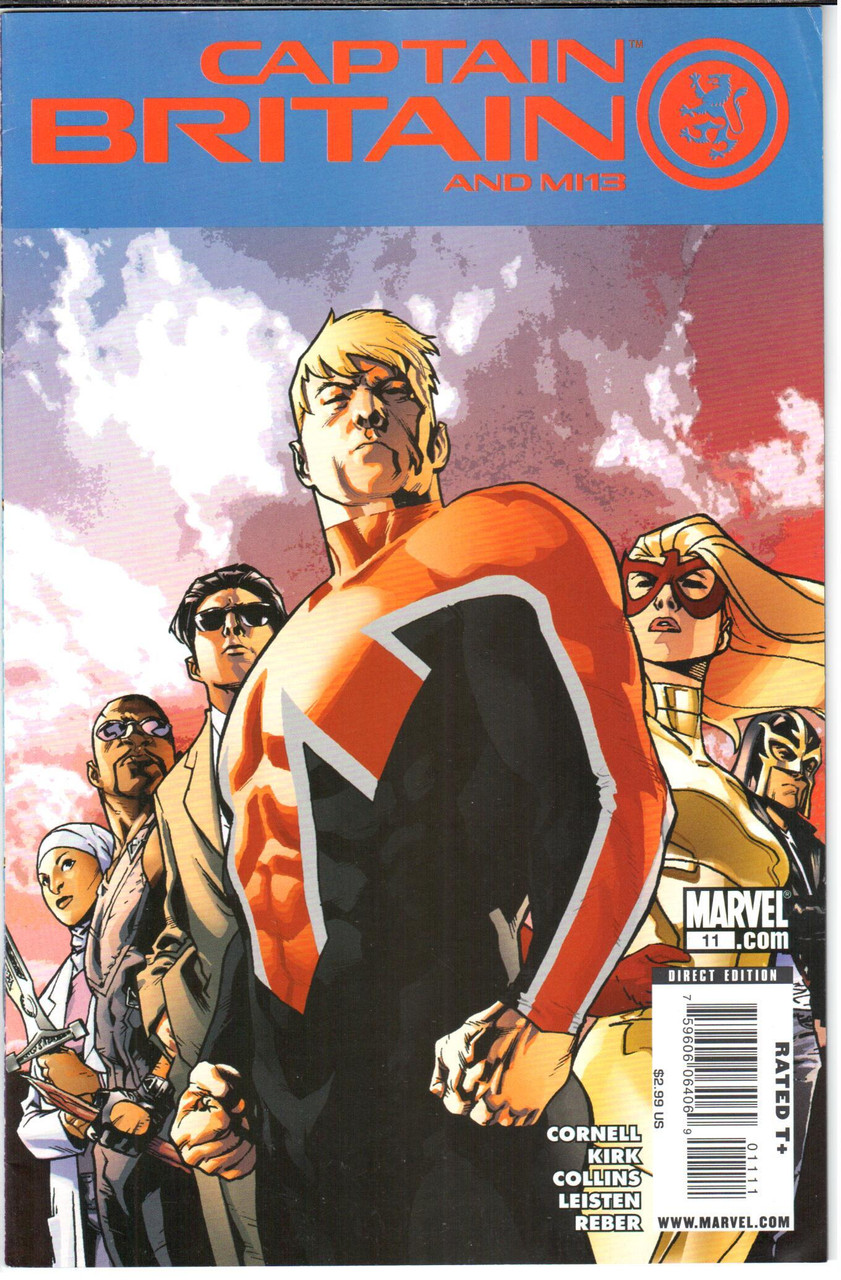 Captain Britain and MI13 (2008 Series) #11 NM- 9.2