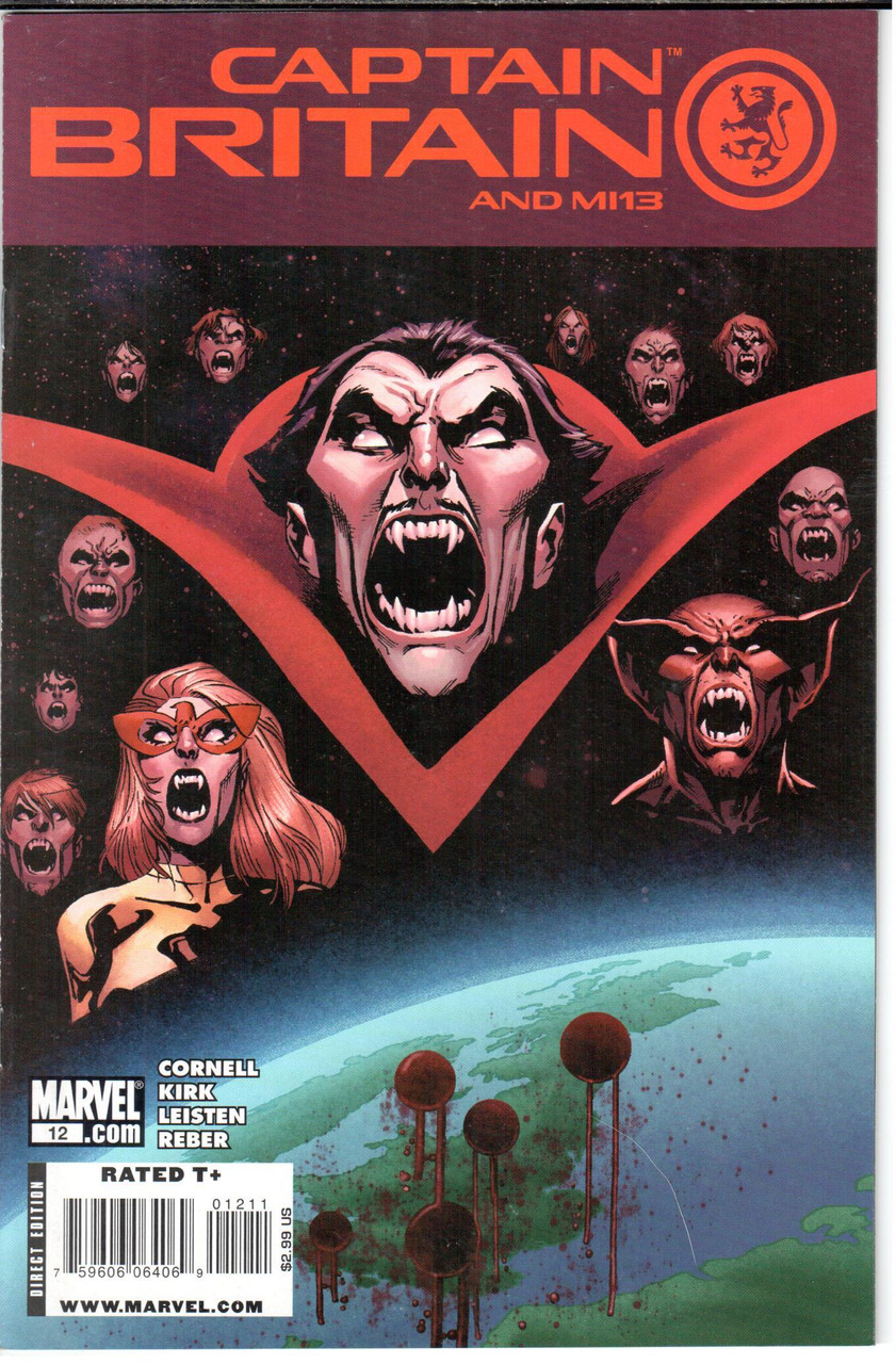 Captain Britain and MI13 (2008 Series) #12 NM- 9.2