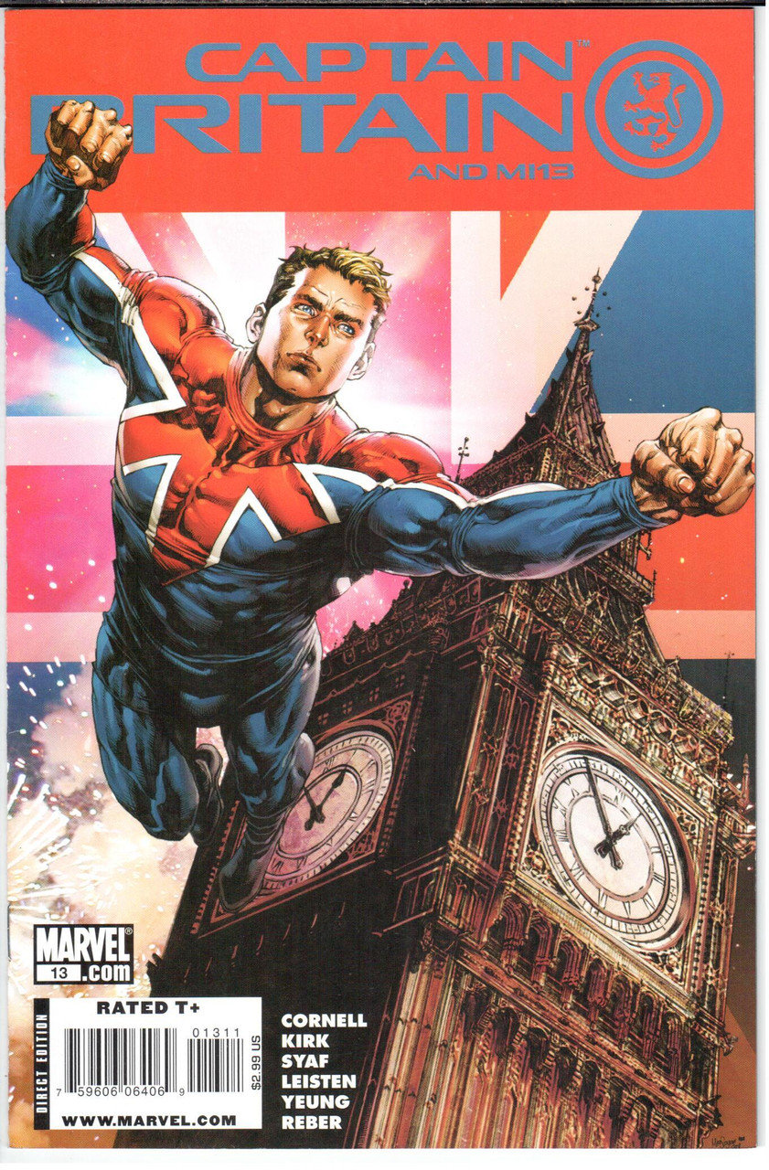Captain Britain and MI13 (2008 Series) #13 NM- 9.2