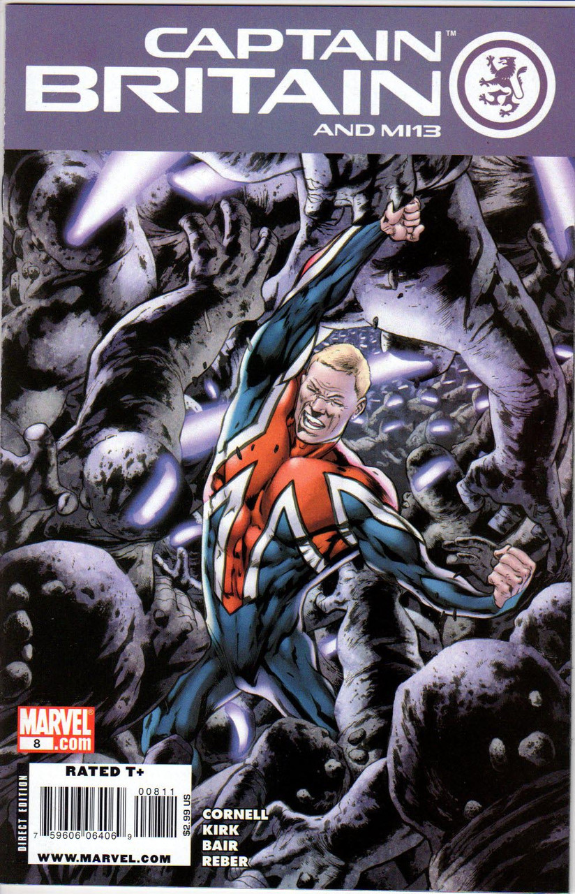 Captain Britain and MI13 (2008 Series) #8 NM- 9.2