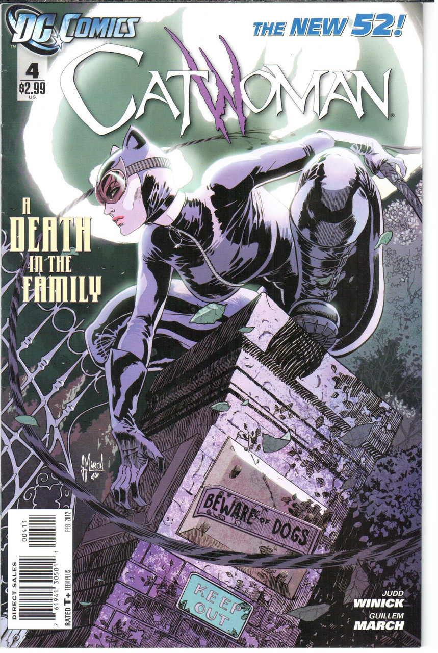 Catwoman (2010 Series) #4 NM- 9.2