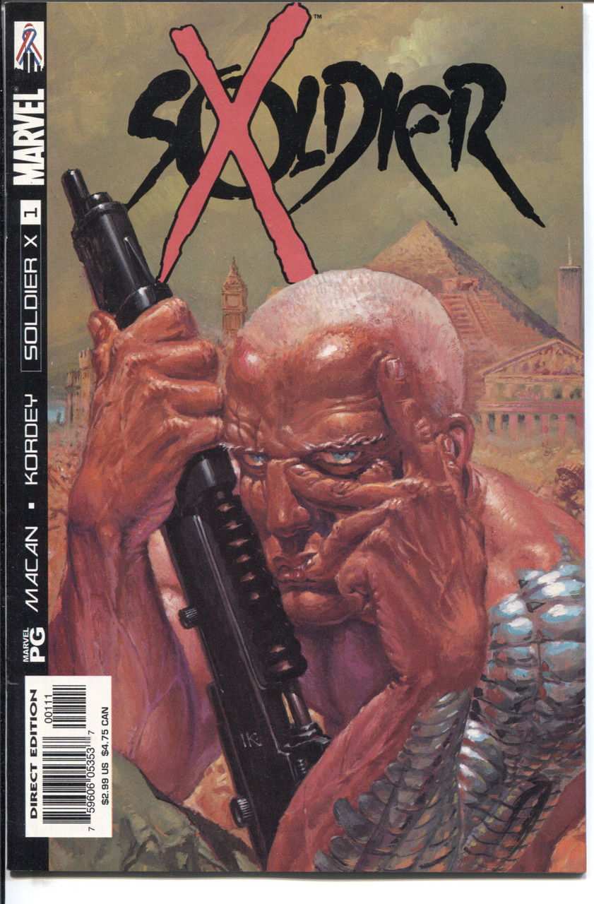 Soldier X (2002 Series) #1 NM- 9.2 Soldier X (2002 Series) #1 NM- 9.2