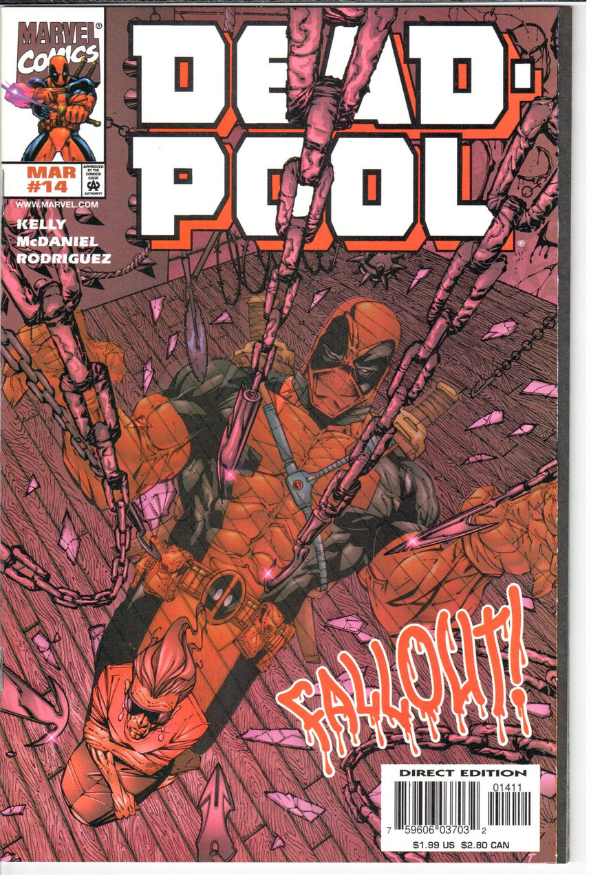 Deadpool (1997 Series) #14 NM- 9.2