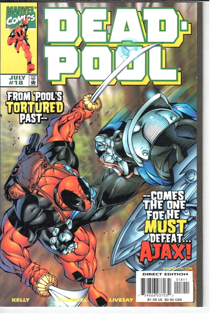 Deadpool (1997 Series) #18 NM- 9.2