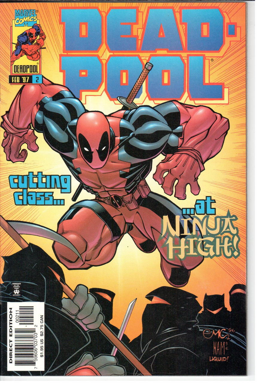 Deadpool (1997 Series) #2 NM- 9.2