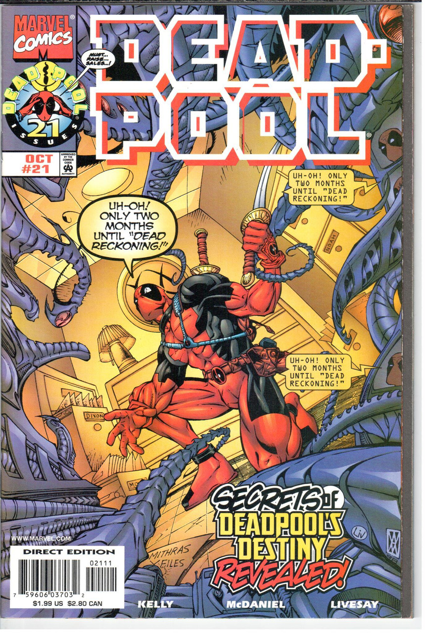 Deadpool (1997 Series) #21 NM- 9.2