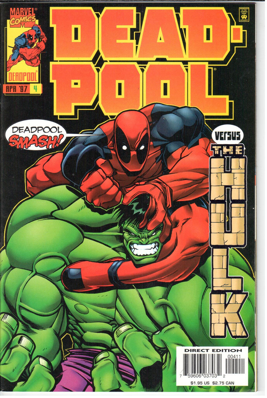 Deadpool (1997 Series) #4 NM- 9.2