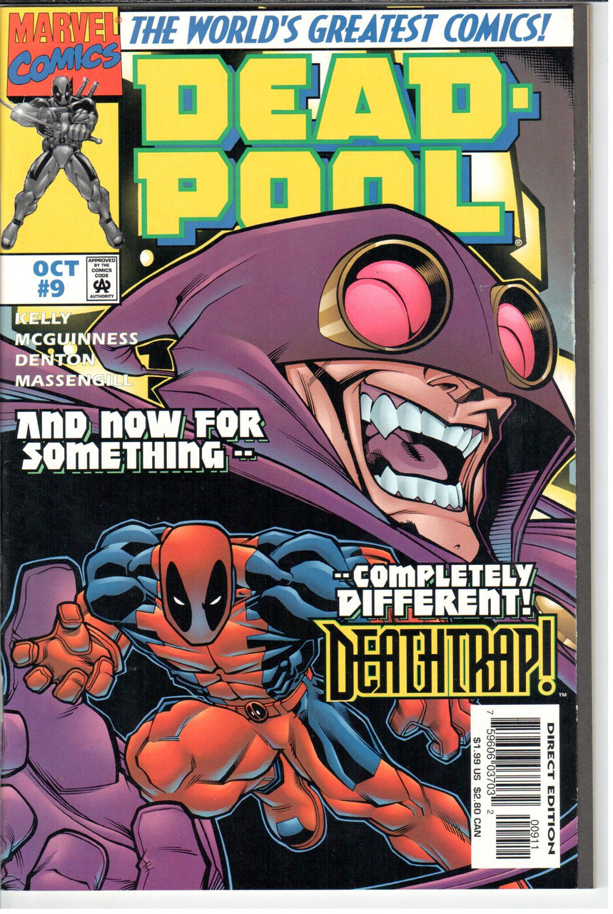 Deadpool (1997 Series) #9 NM- 9.2