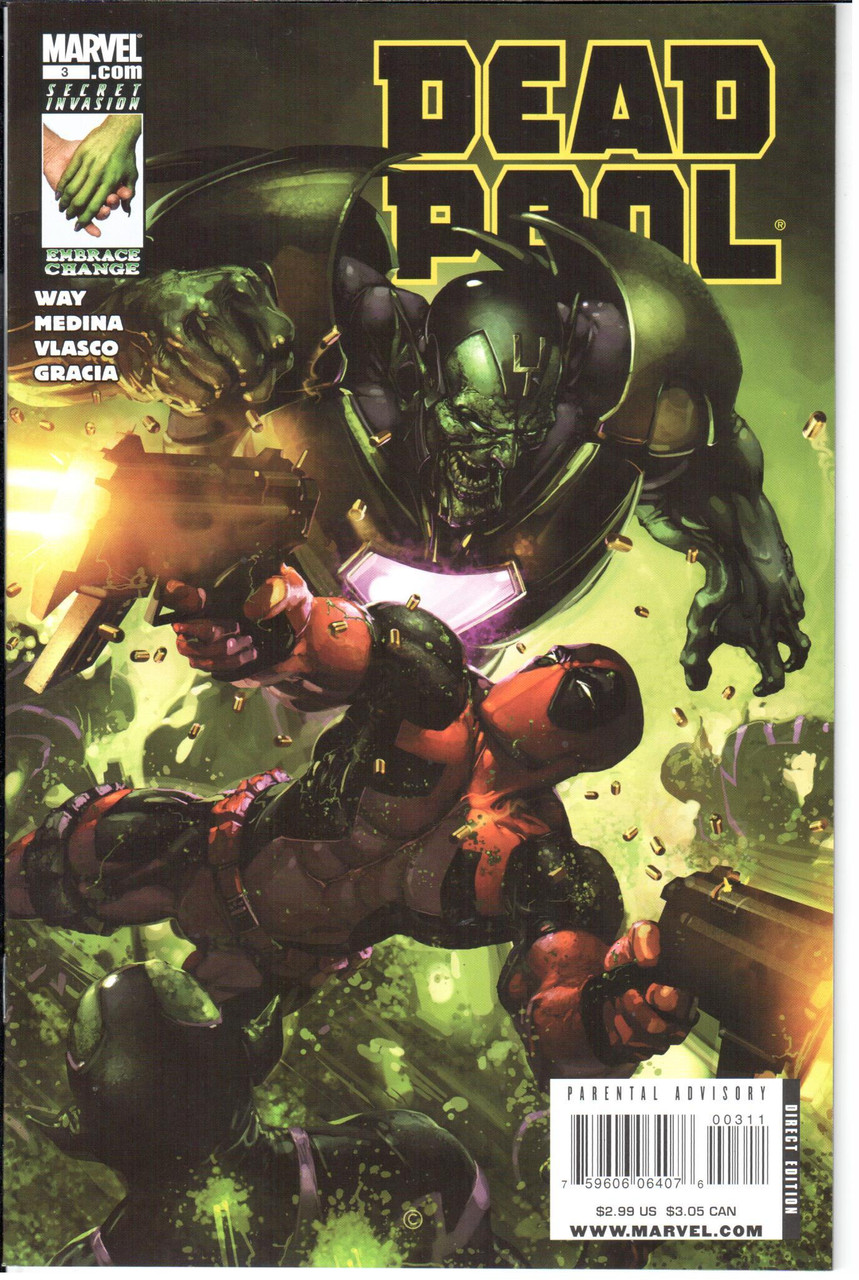 Deadpool (2008 Series) #3 NM- 9.2