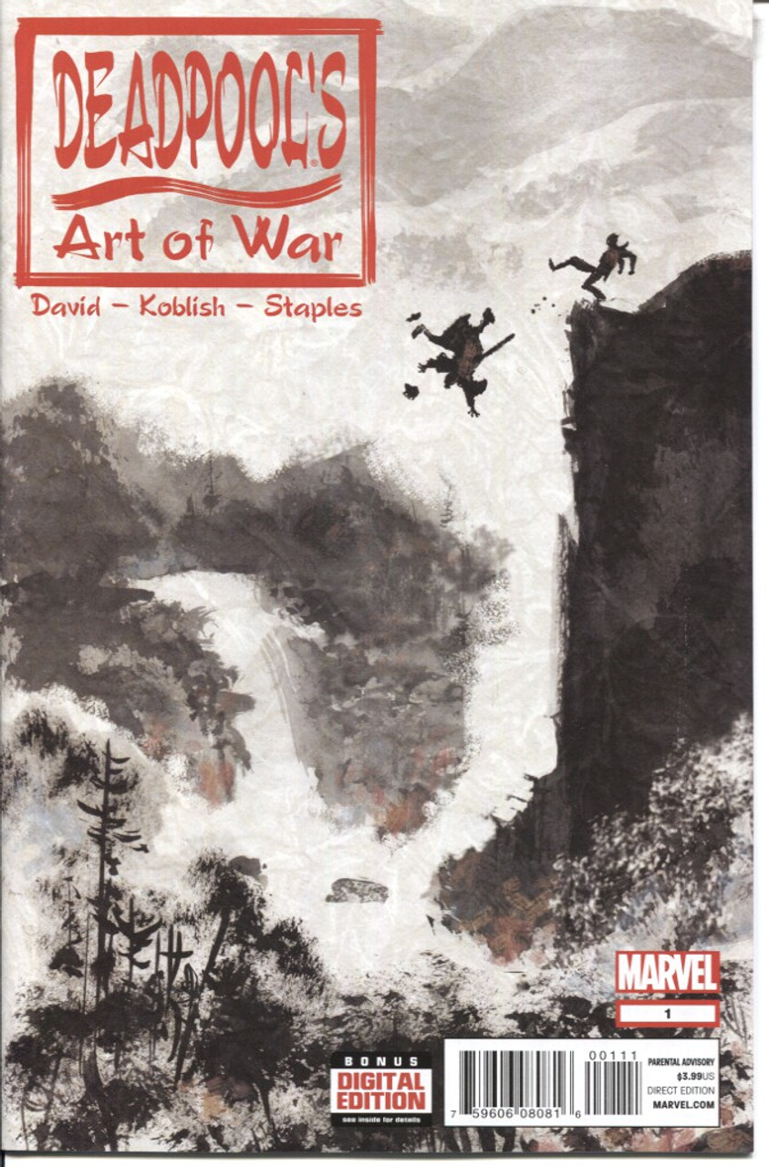 Deadpool Art of War #1 NM- 9.2