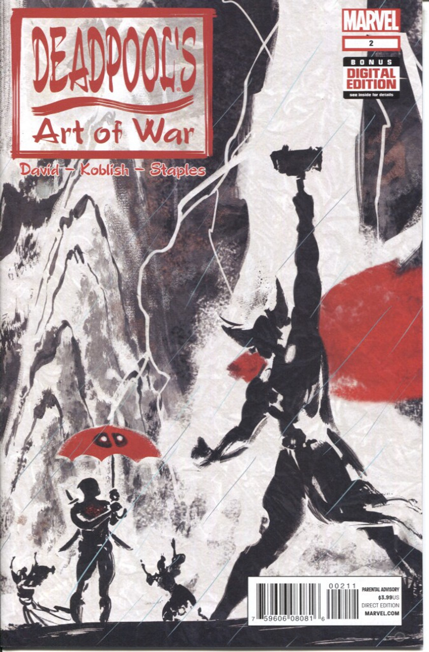 Deadpool Art of War #2 NM- 9.2