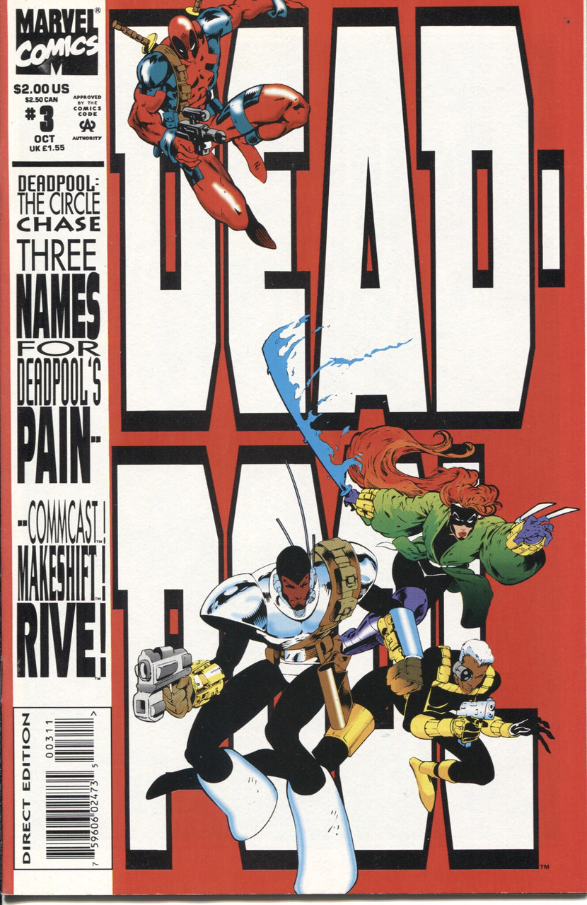 Deadpool Circle Chase #3 NM- 9.2