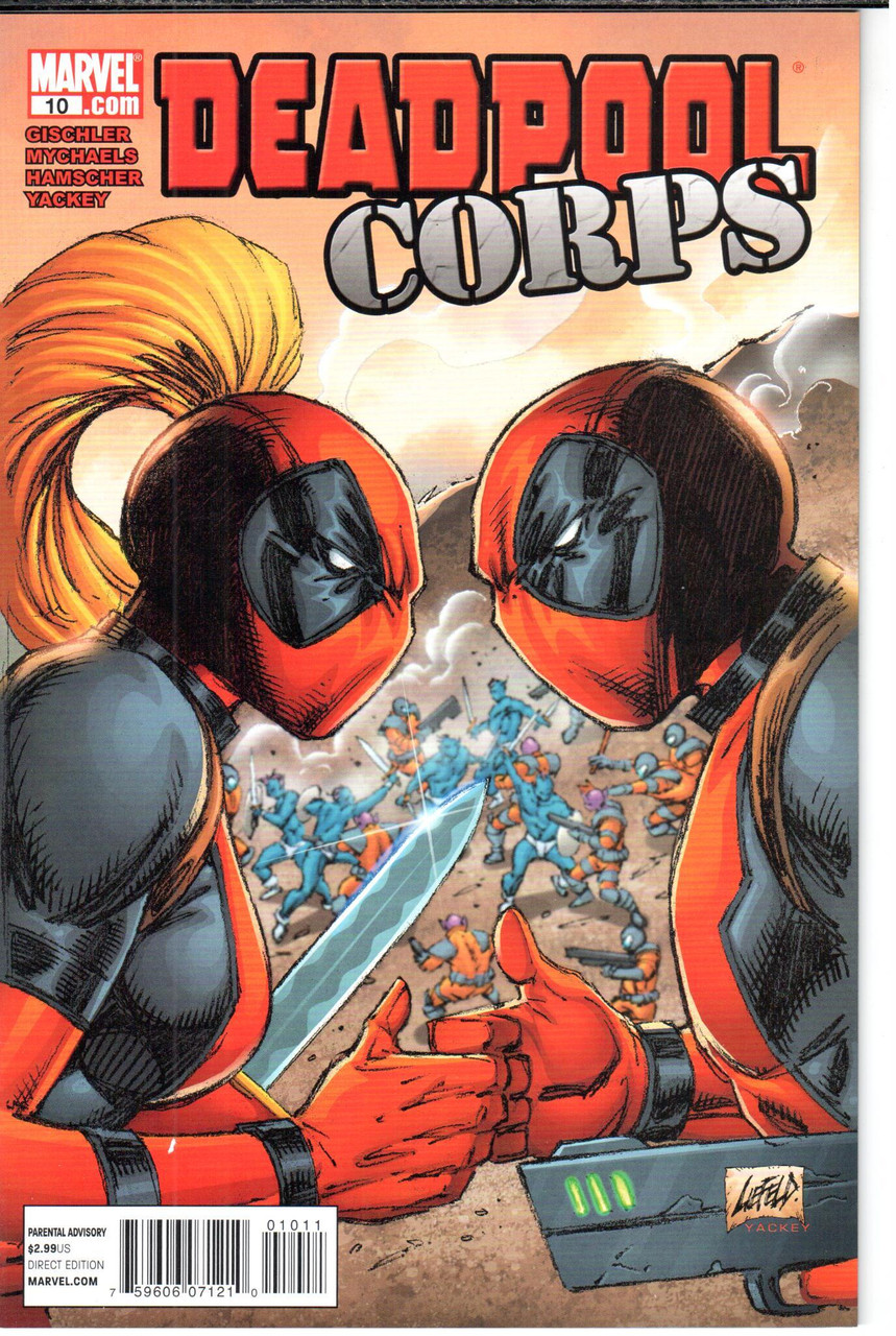 Deadpool Corps (2010 Series) #10 NM- 9.2