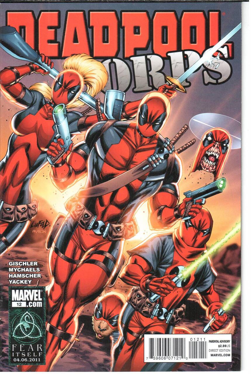 Deadpool Corps (2010 Series) #12 NM- 9.2