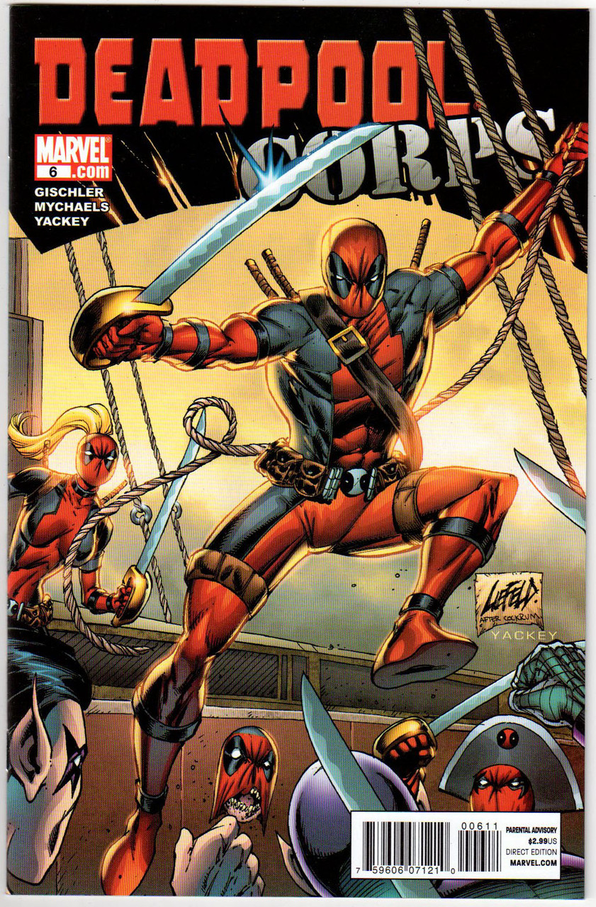 Deadpool Corps (2010 Series) #6 NM- 9.2