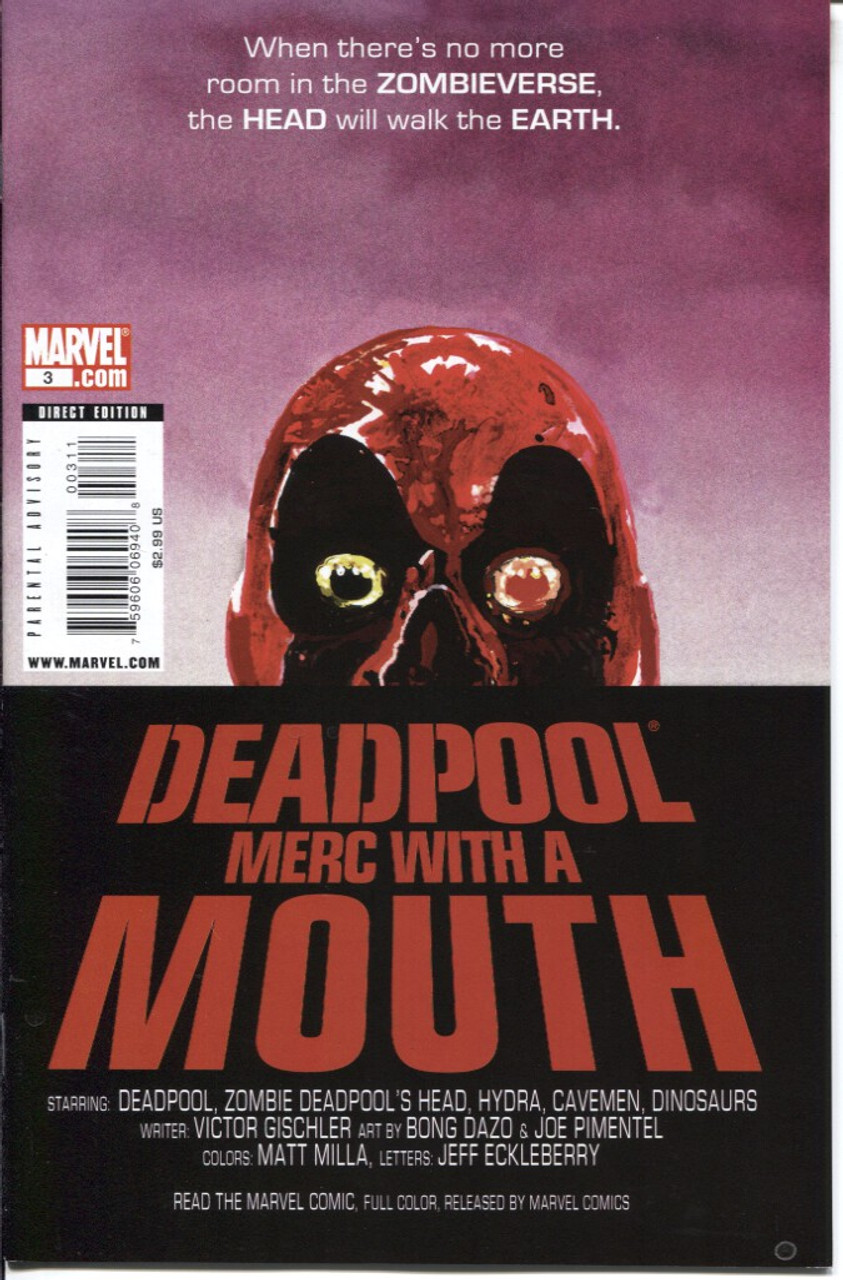 Deadpool Merc with a Mouth #3 NM- 9.2