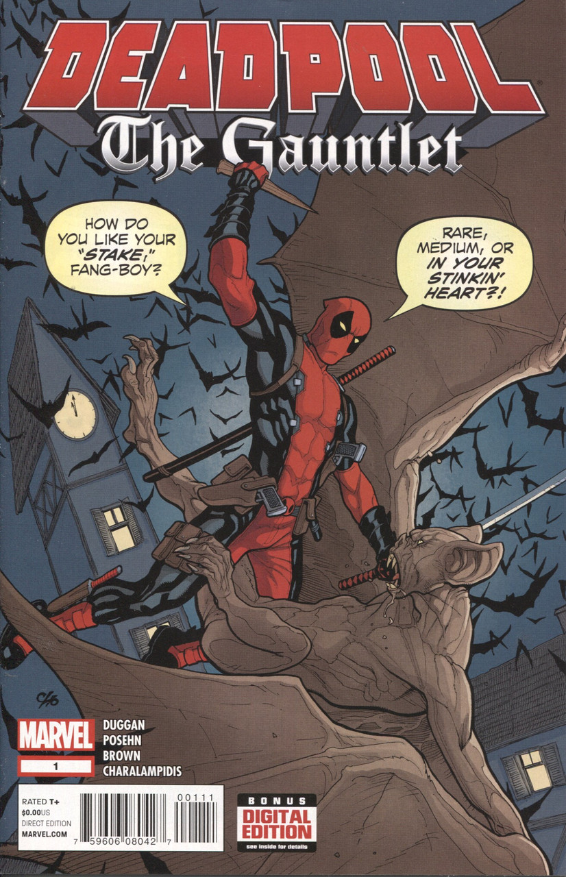 Deadpool The Guantlet #1 NM- 9.2