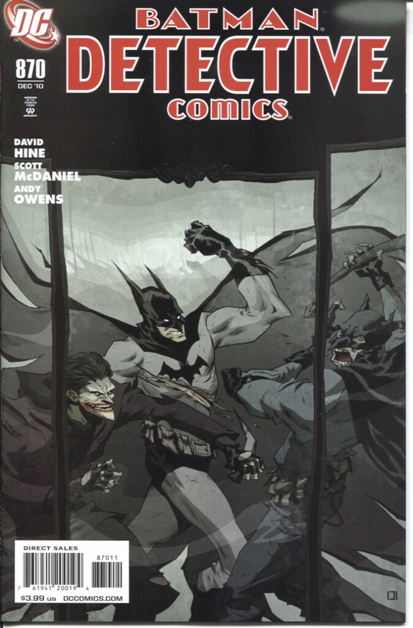 Detective Comics (1937 Series) #870 NM- 9.2