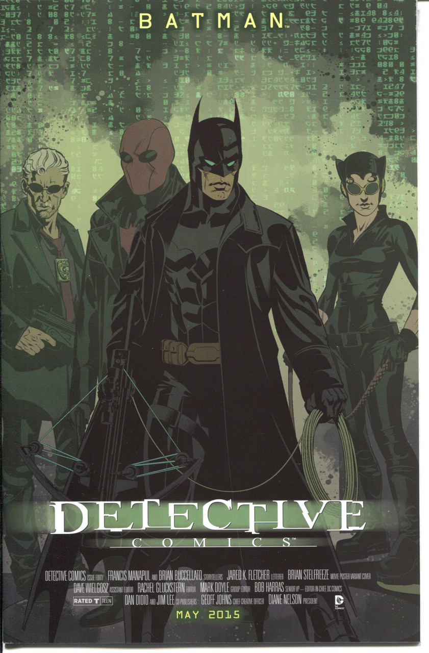 Detective Comics (2011 Series) #40 B Matrix NM- 9.2
