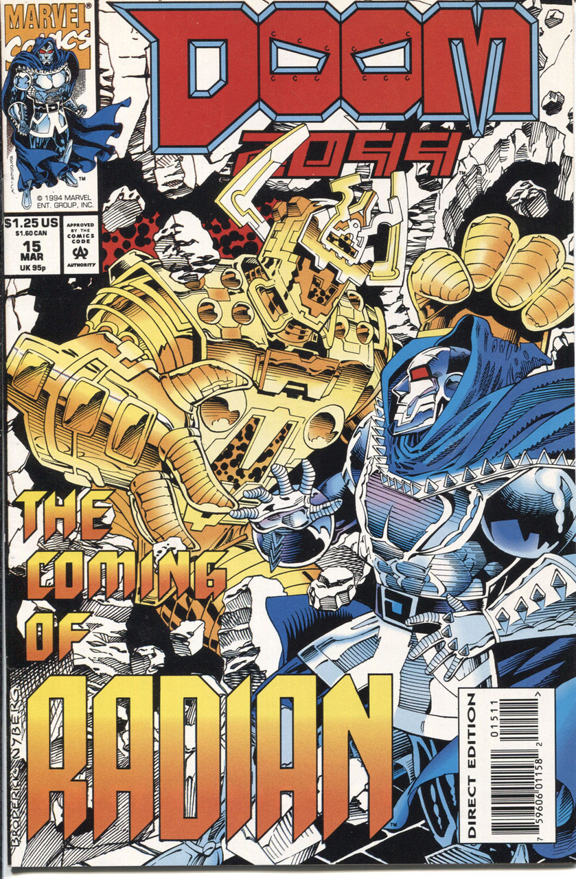 Doom 2099 (1993 Series) #15 NM- 9.2