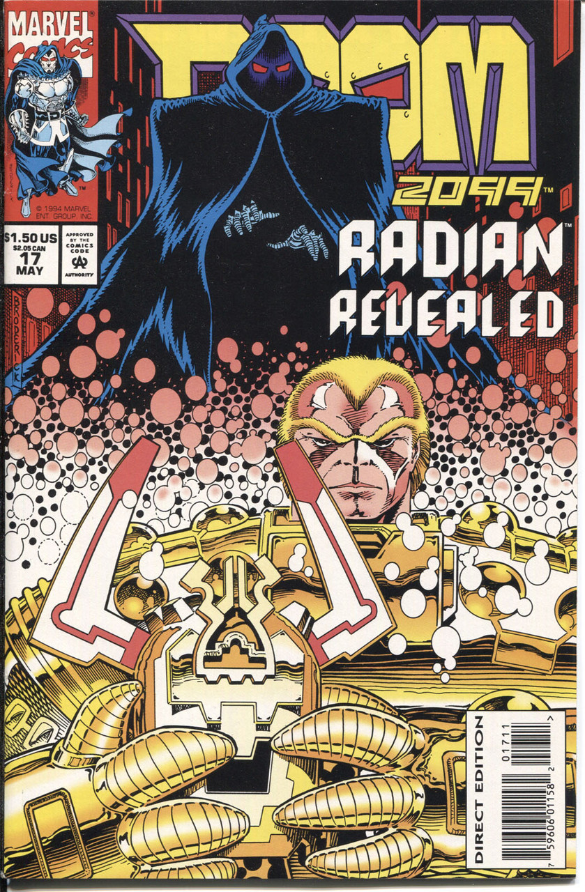 Doom 2099 (1993 Series) #17 NM- 9.2