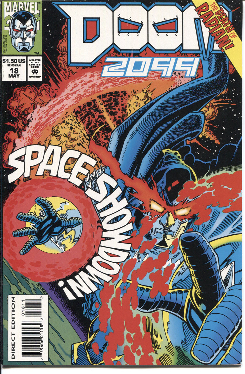Doom 2099 (1993 Series) #18 NM- 9.2