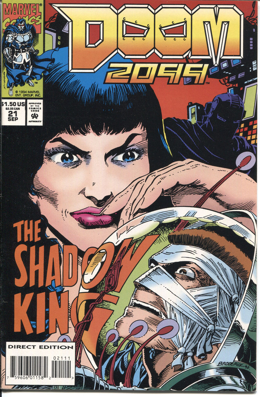 Doom 2099 (1993 Series) #21 NM- 9.2