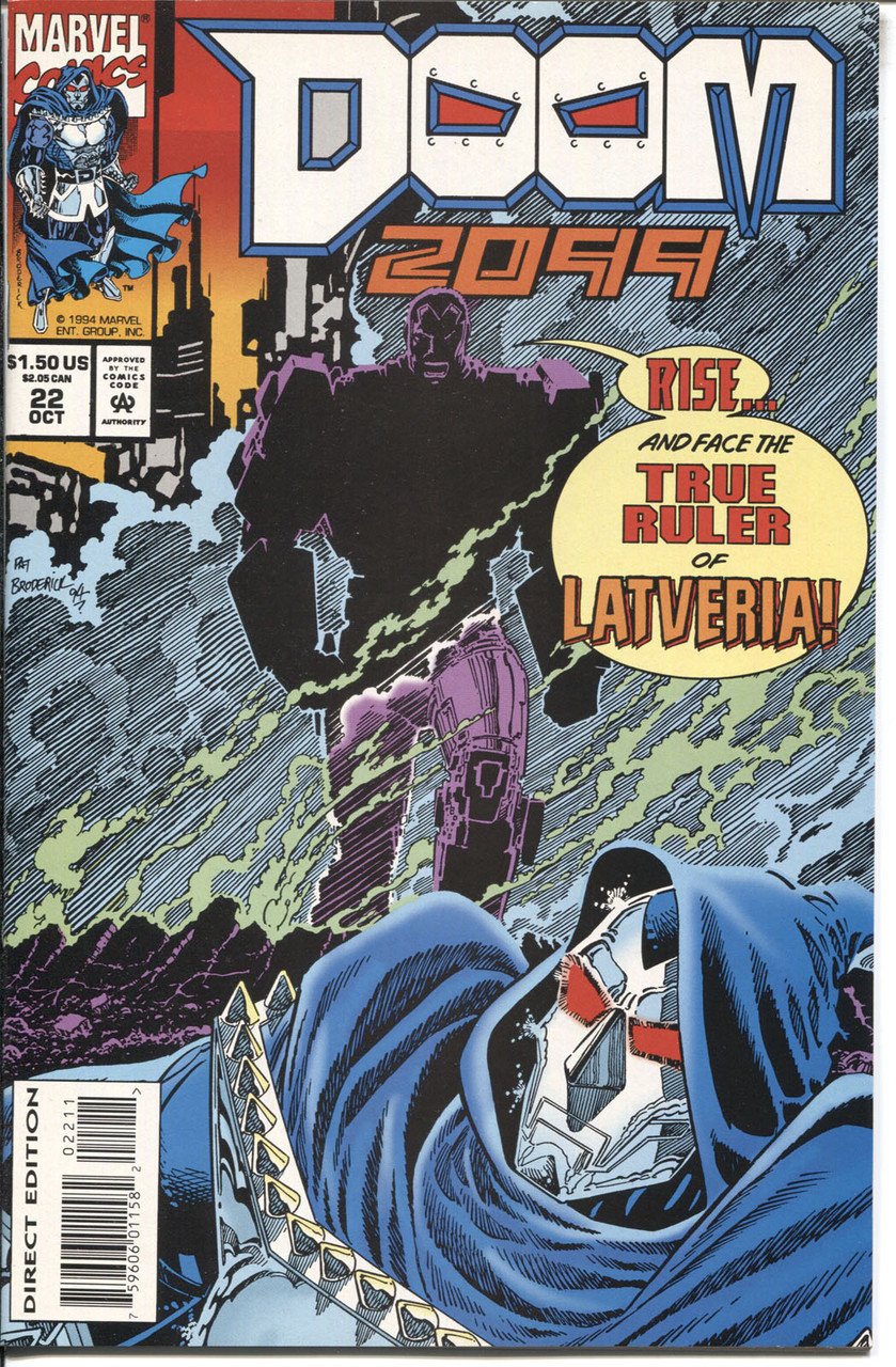 Doom 2099 (1993 Series) #22 NM- 9.2