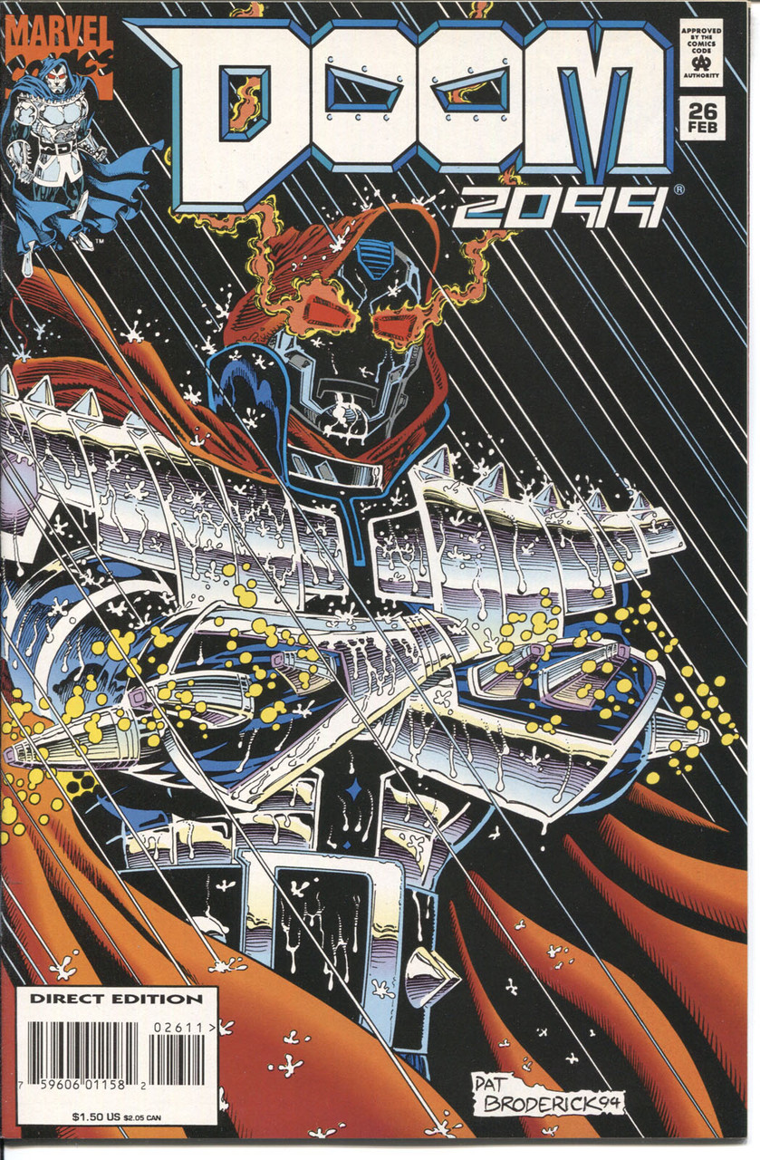 Doom 2099 (1993 Series) #26 NM- 9.2