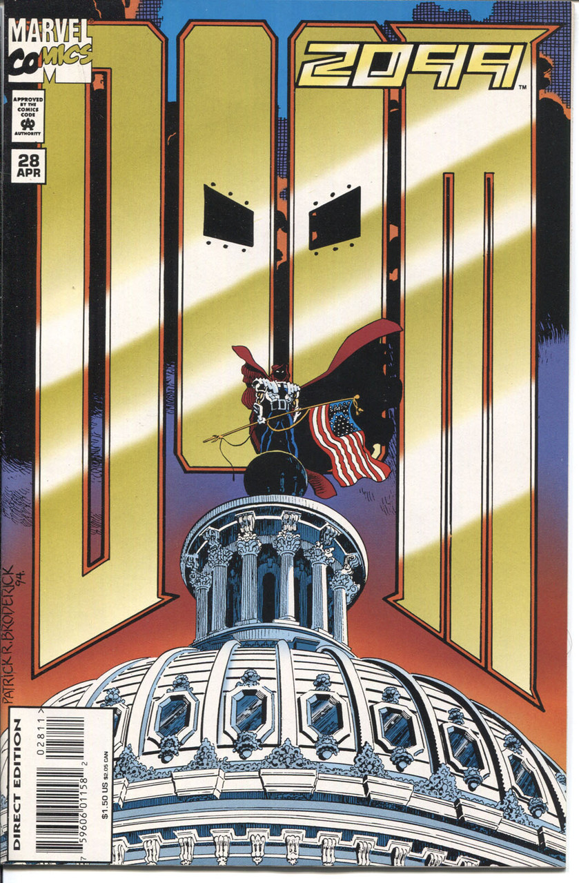 Doom 2099 (1993 Series) #28 NM- 9.2