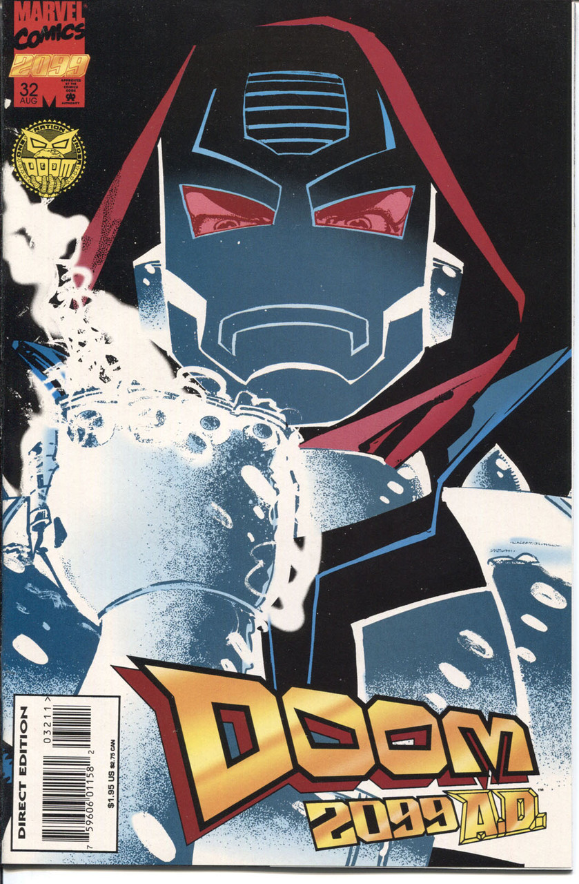Doom 2099 (1993 Series) #32 NM- 9.2