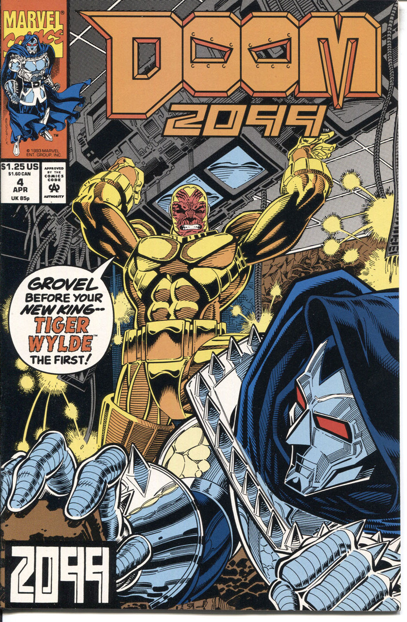 Doom 2099 (1993 Series) #4 NM- 9.2