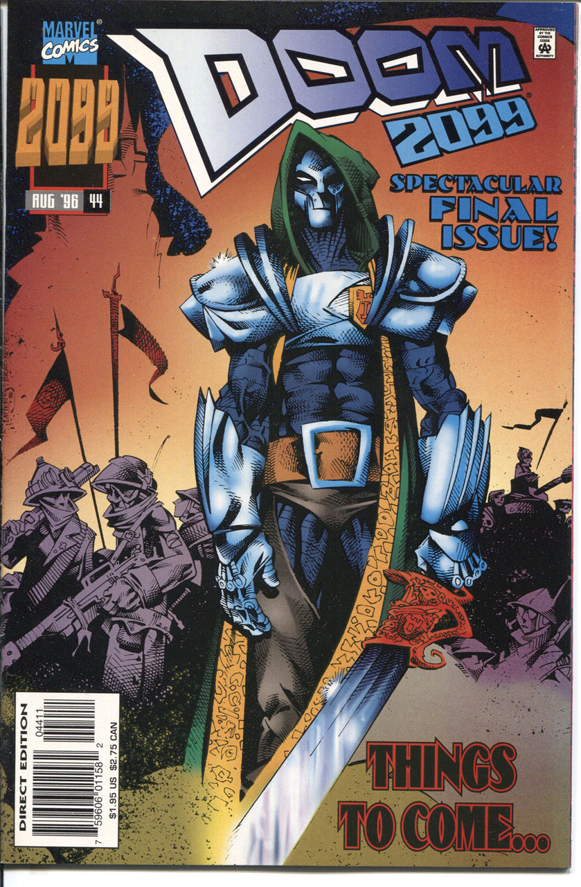 Doom 2099 (1993 Series) #44 NM- 9.2