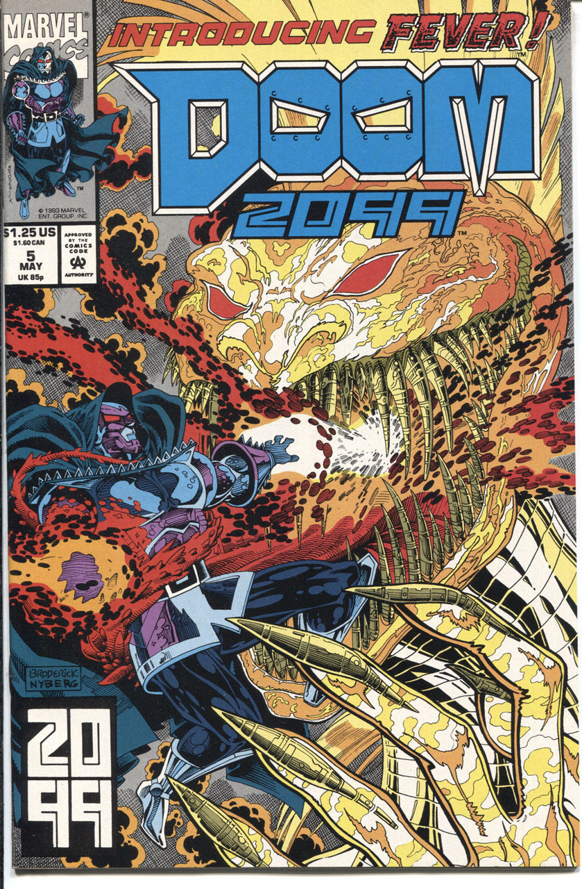 Doom 2099 (1993 Series) #5 NM- 9.2