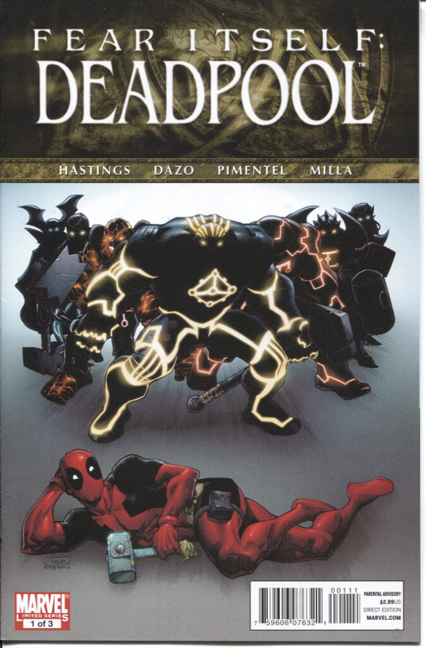 Fear Itself Deadpool #1 NM- 9.2