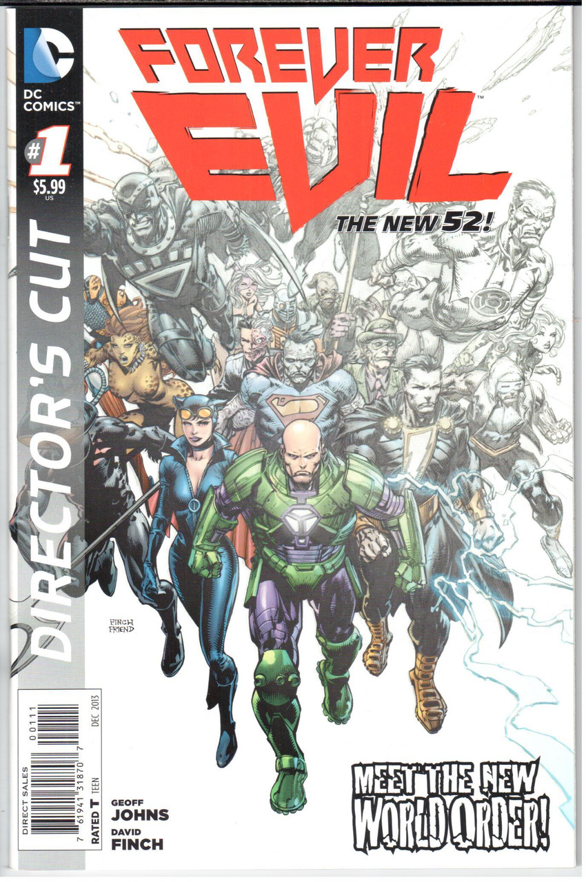 Forever Evil #1 Director's Cut NM- 9.2