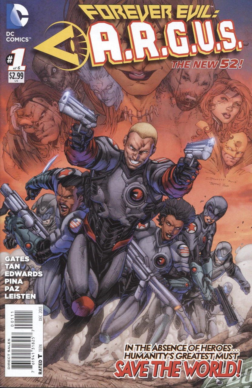 Forever Evil Argus #1 NM- 9.2