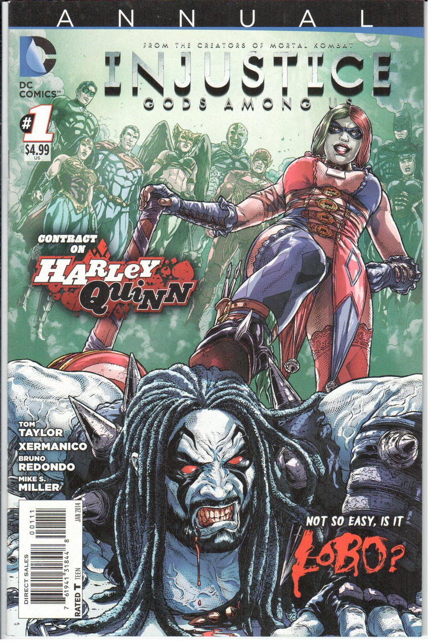 Injustice Gods Among Us #1 Annual NM- 9.2