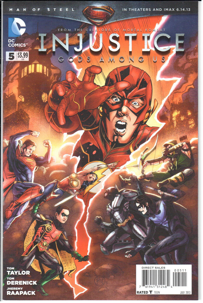 Injustice Gods Among Us #5 VF 8.0