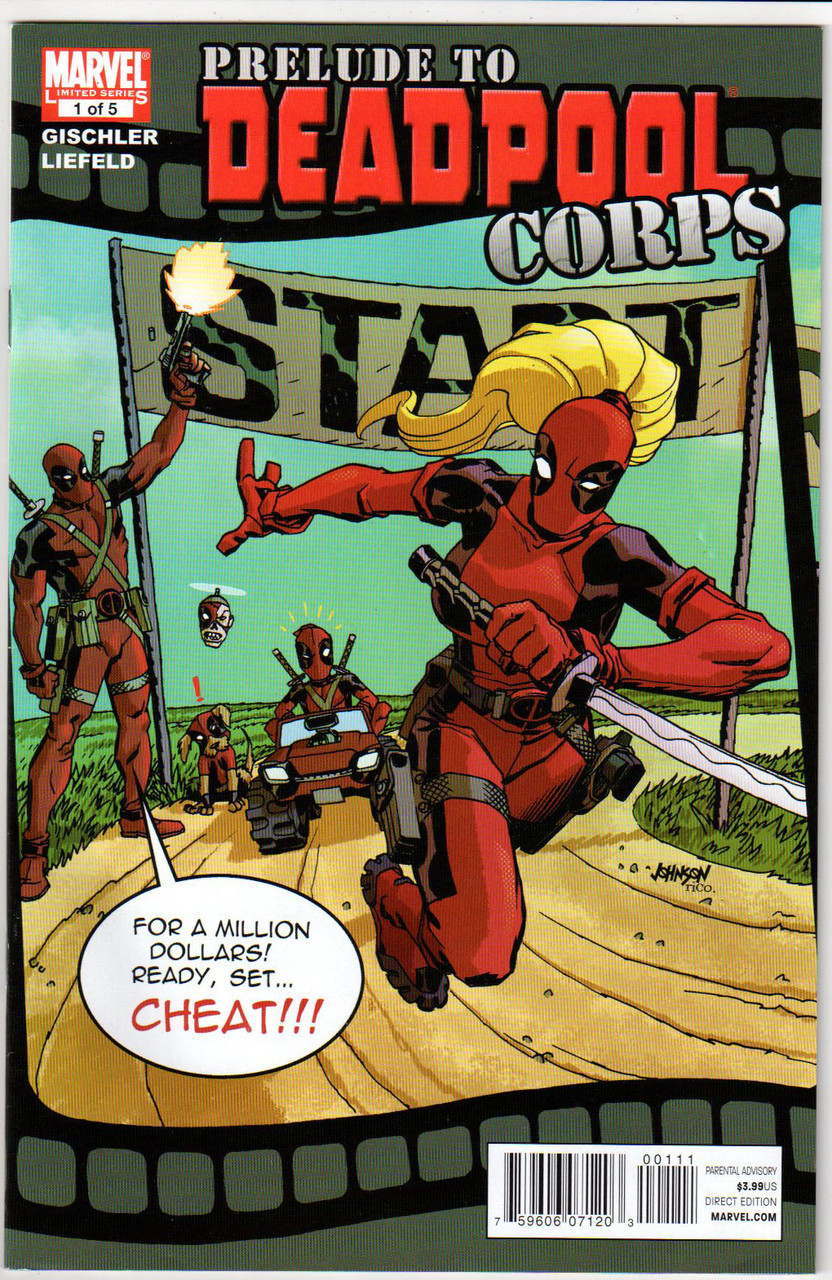Prelude to Deadpool Corps #1 NM- 9.2