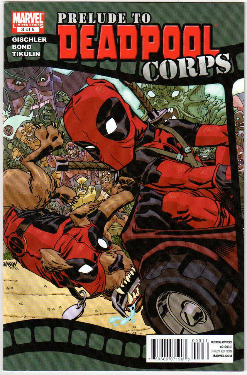 Prelude to Deadpool Corps #3 NM- 9.2