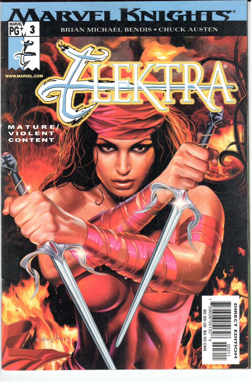 Elektra (2001 Series) #3 NM- 9.2