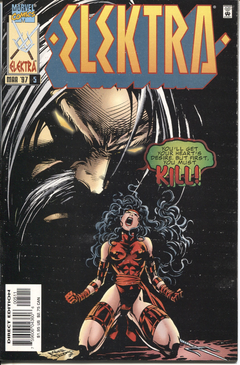 Elektra (1996 Series) #5 NM- 9.2