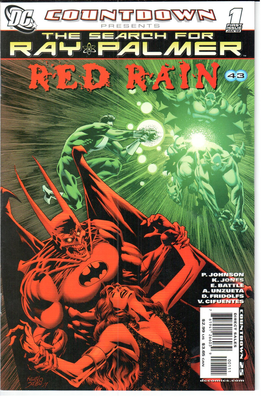 Countdown Ray Palmer Red Rain #11 NM- 9.2
