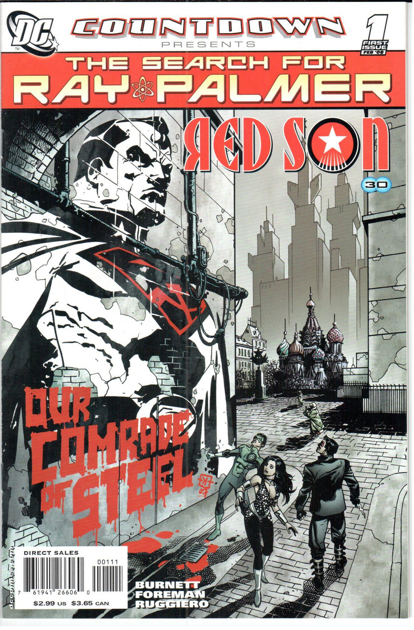 Countdown Ray Palmer Red Son #1 NM- 9.2