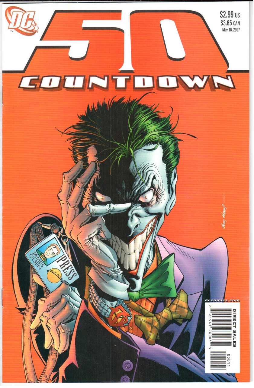 Countdown to Final Crisis #50 NM- 9.2