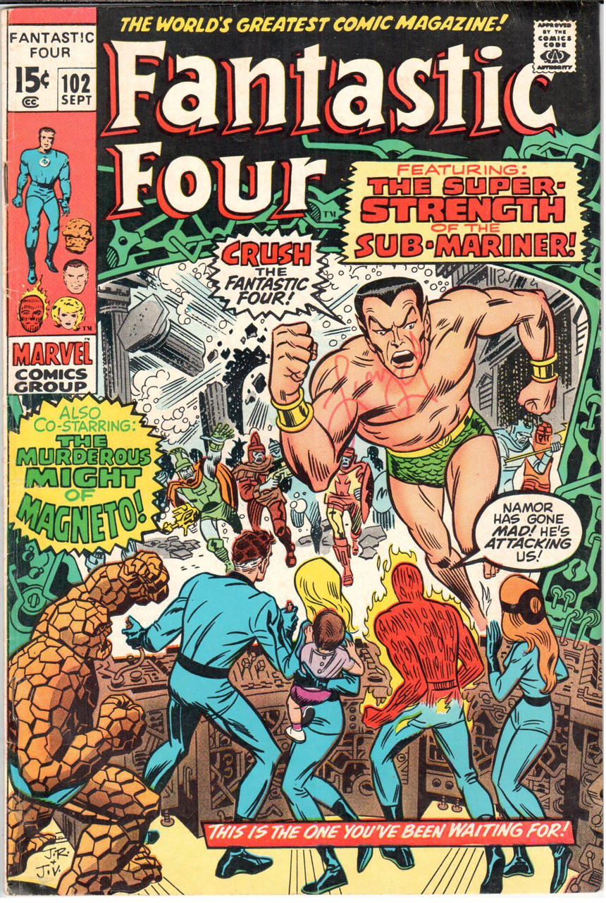 Fantastic Four (1961 Series) #102 FN 6.0